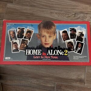 1992 Home Alone 2 Lost In New York Board Game THQ Almost Complete (missing Chips